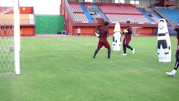 Focus on Fawaid Ansori training session